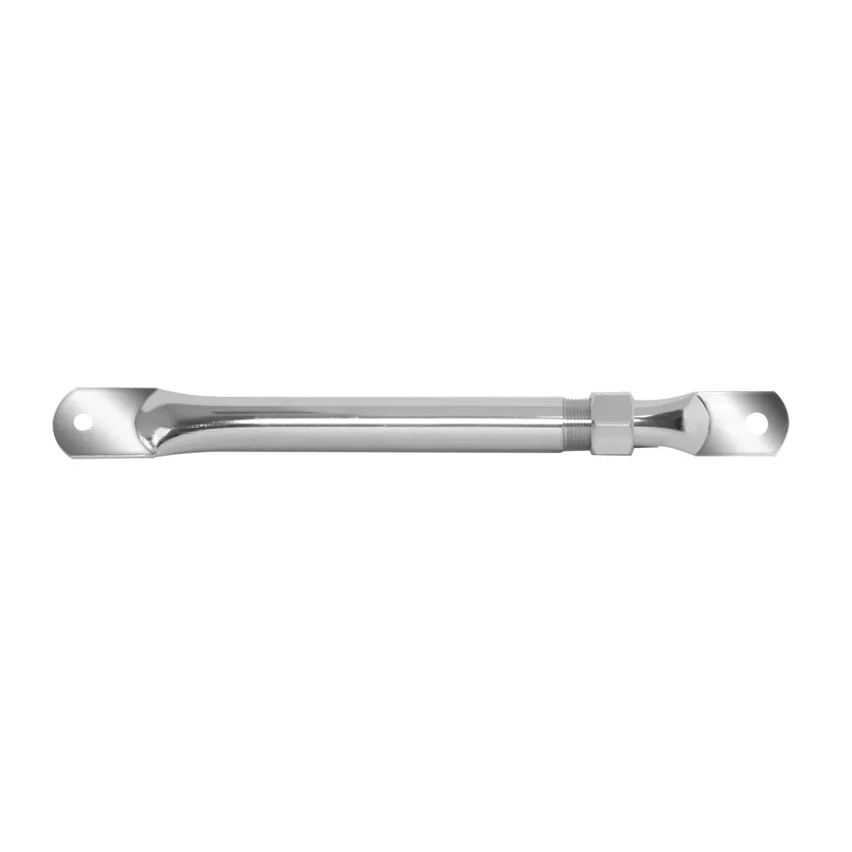 14" - 20" adjustable chrome mirror arm brace - SINGLE