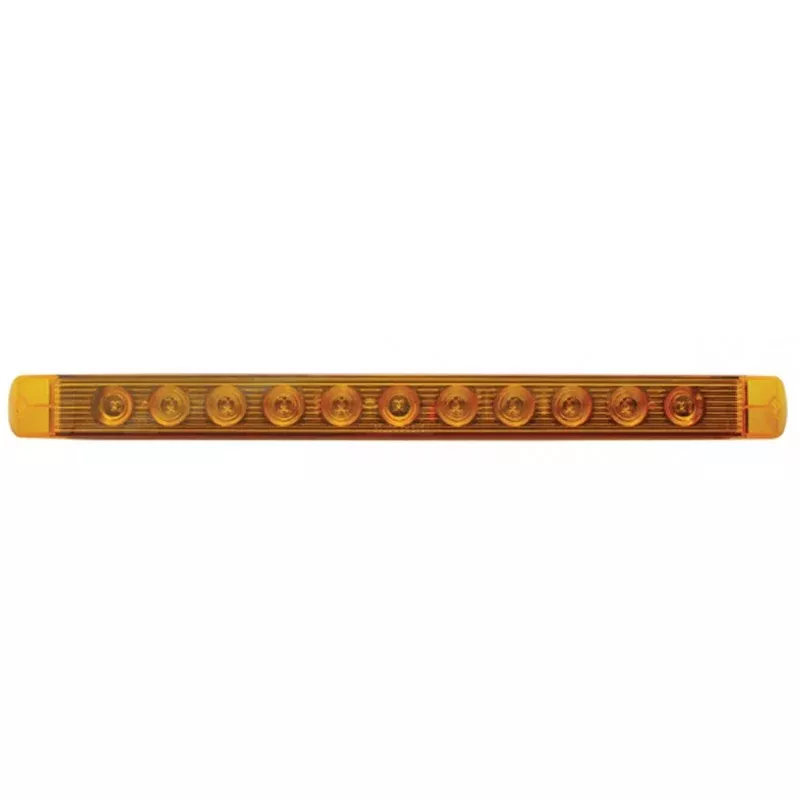 17″ Amber 11 diode LED turn signal light bar