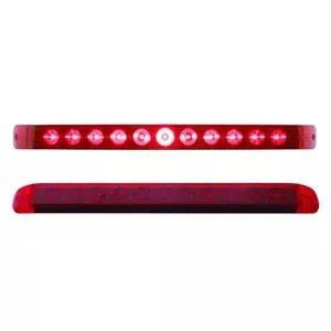 17″ Red 11 diode LED stop/turn/tail light bar