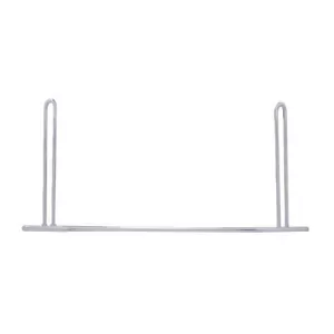 17″ x 8″ chrome anti-sail mud flap holder