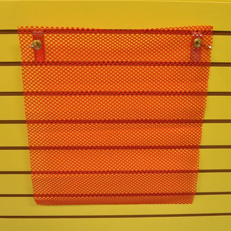 18″ red dual grommet mount oversize warning flag