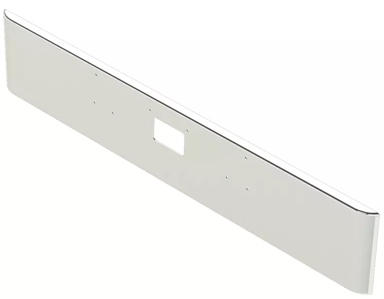 18″ Steel Chrome Ultra Max Bumper for Peterbilt 379 / 357