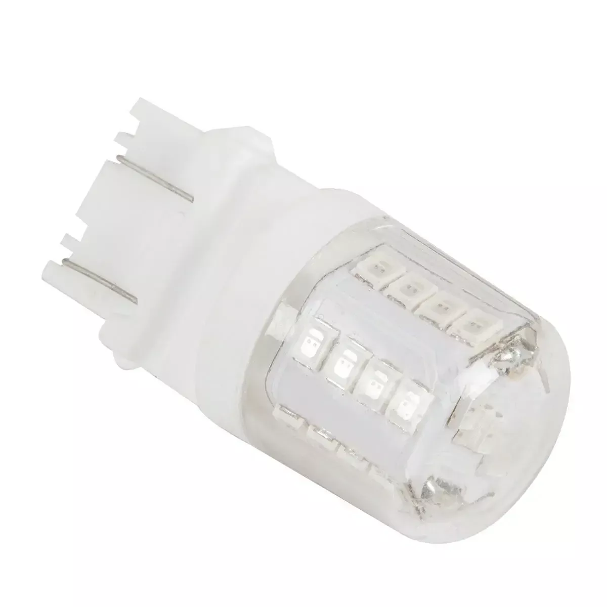 #3157 Amber 27 diode w/ceramic tower LED light bulbs – PAIR