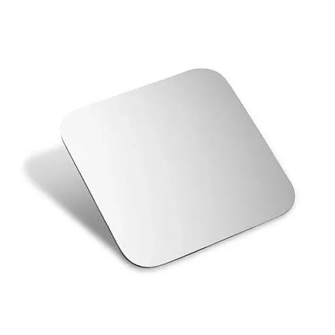 4″ x 4″ stainless steel permit panel – tape mount