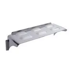 4″ x 6″ dual rectangular headlight stainless steel visor w/louvers