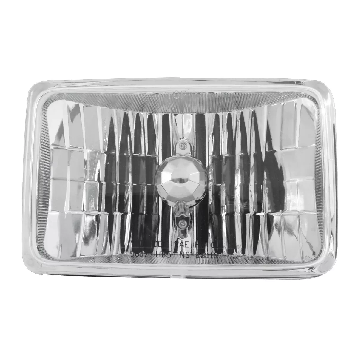 4″ x 6″ rectangular headlamp with 9007 halogen bulb