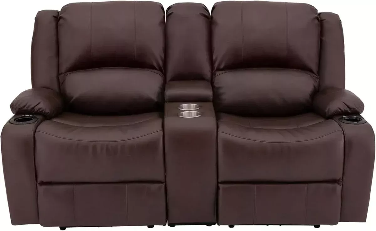 67" Charles Powered RV Wall Hugger Recliner Sofa – Mahogany