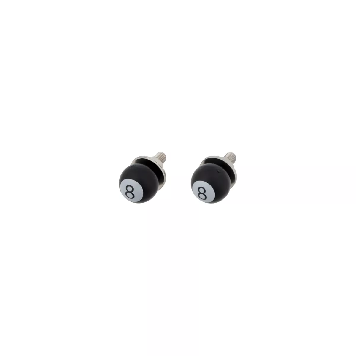 “8” Ball License Plate Fastener (2-Pack)