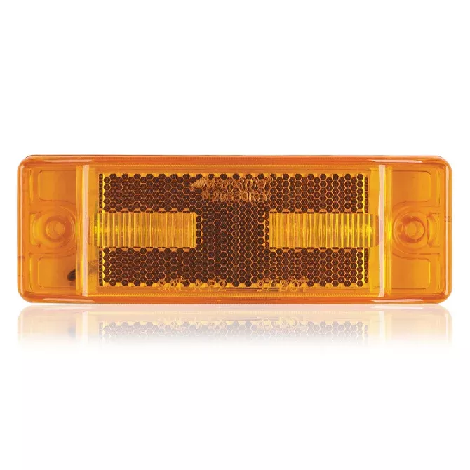 Amber 2″ x 6″ rectangular 8 diode LED marker/TURN SIGNAL light