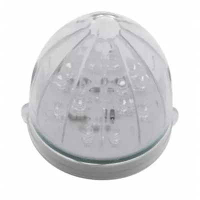 “Bullet” Amber 19 diode LED replacement cab light for Grakon 1000 – CLEAR lens