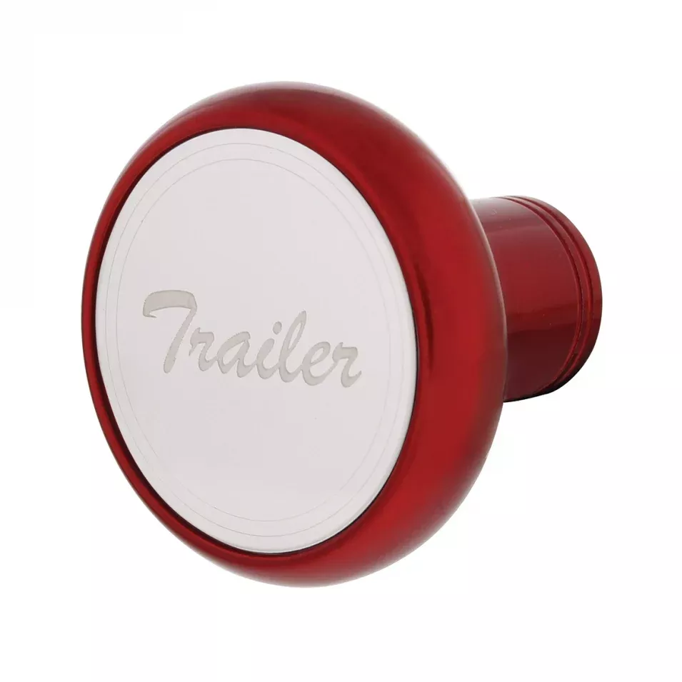 “Candy Red” Tractor/Trailer screw-on air brake knob