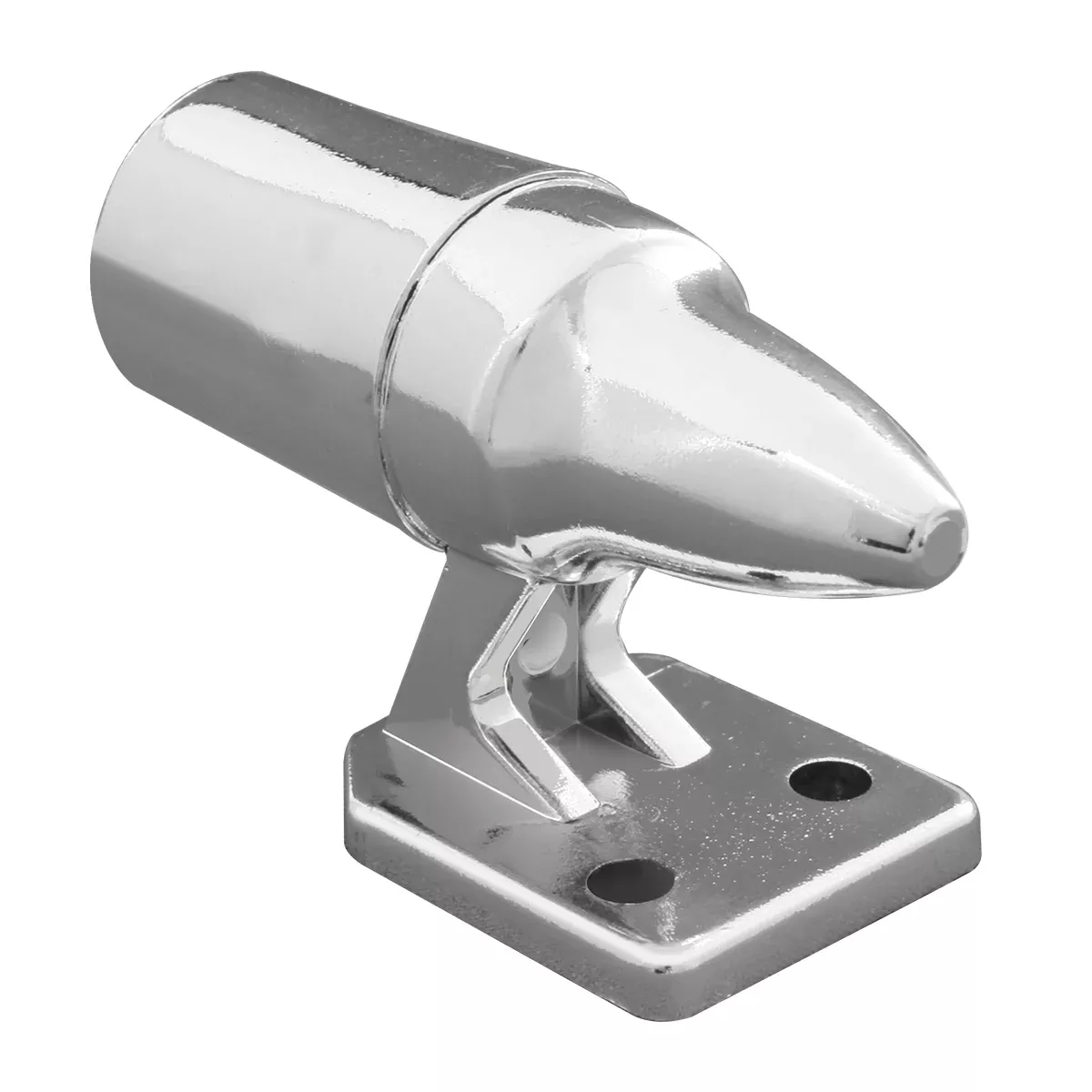 Chrome ultrasonic animal alert, adhesive tape on bottom – PAIR