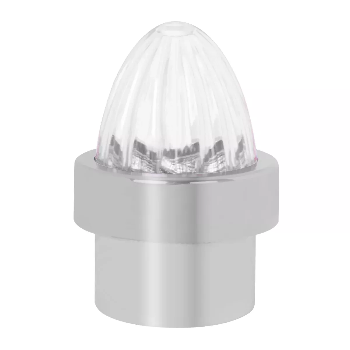 Clear plastic watermelon-style lens bumper guide top – PAIR