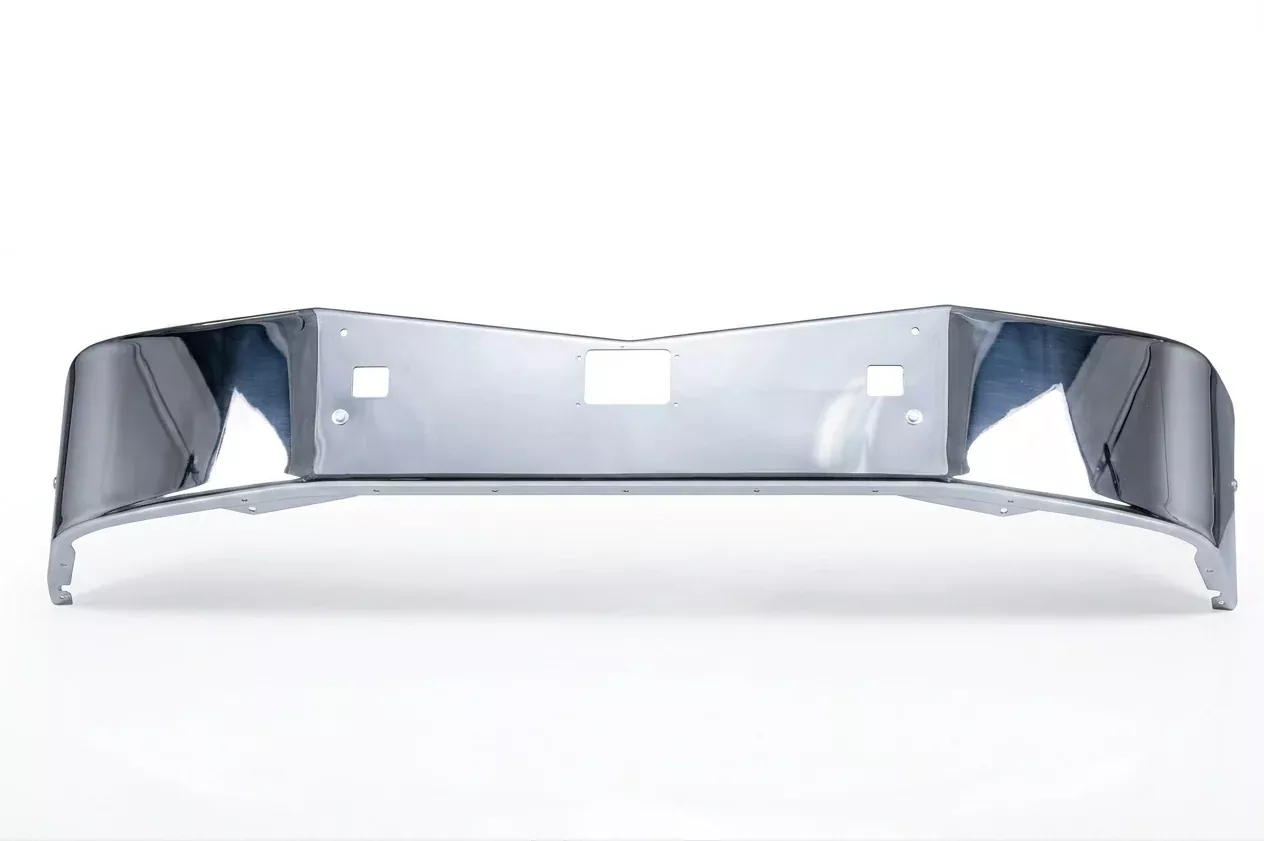 DuraBuilt 16″ Stainless Steel Bumper With Radar Sensor Cut OutFor Peterbilt 579