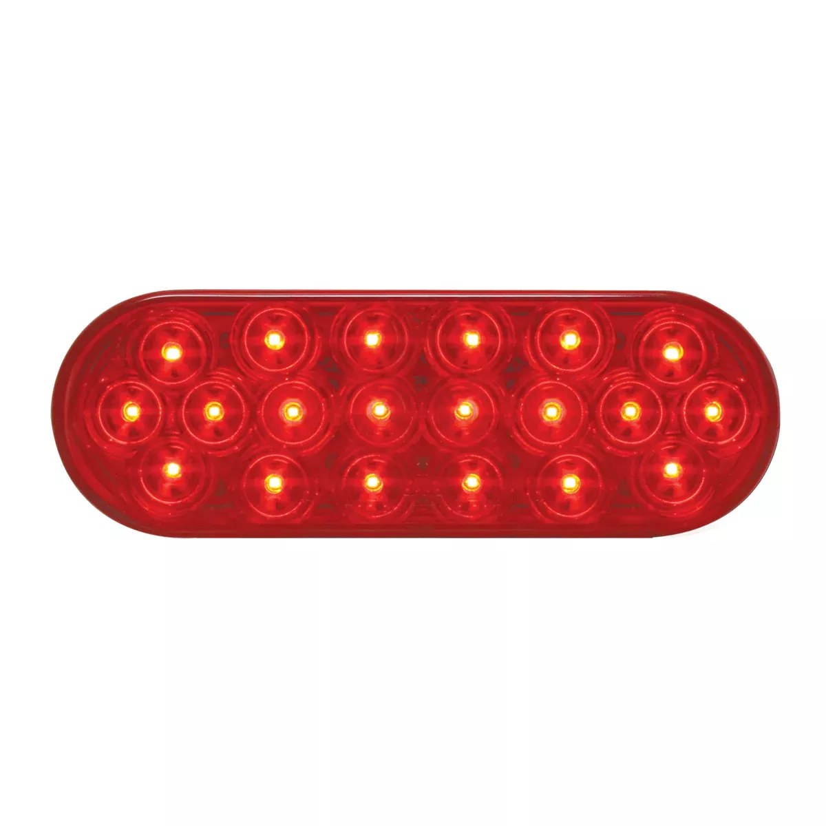 “Fleet” Red oval 20 diode LED stop/turn/tail light
