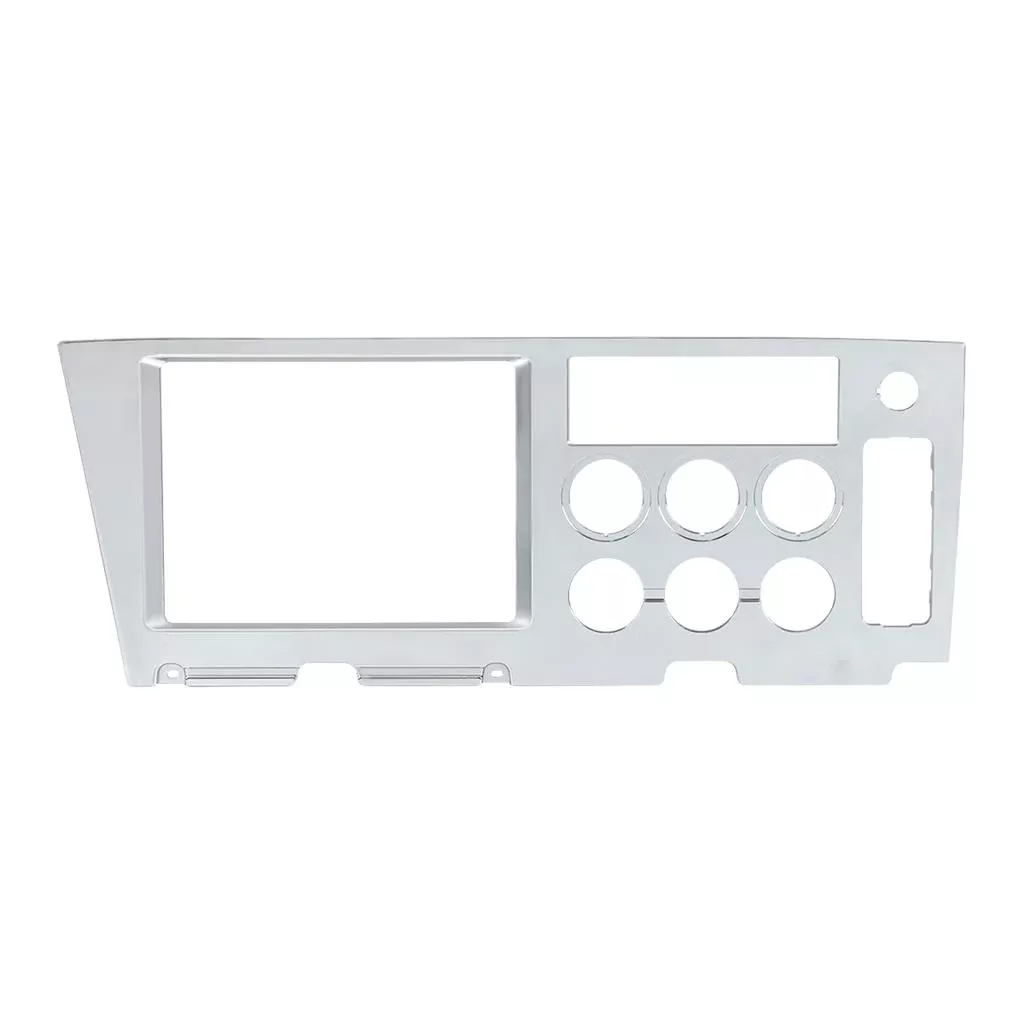 Freightliner Cascadia 2018+ chrome plastic center right dash instrument panel bezel