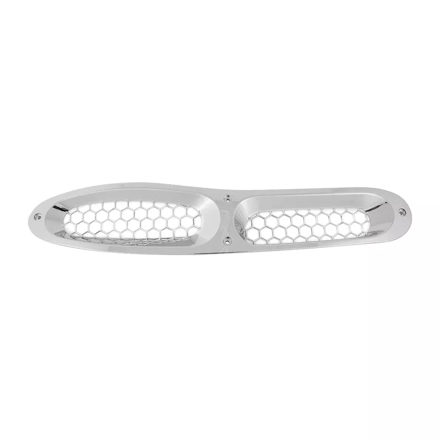 Freightliner Cascadia chrome plastic defroster vent – 2 openings