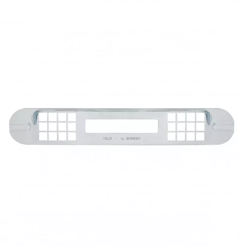 Freightliner Cascadia chrome plastic instrument panel cover