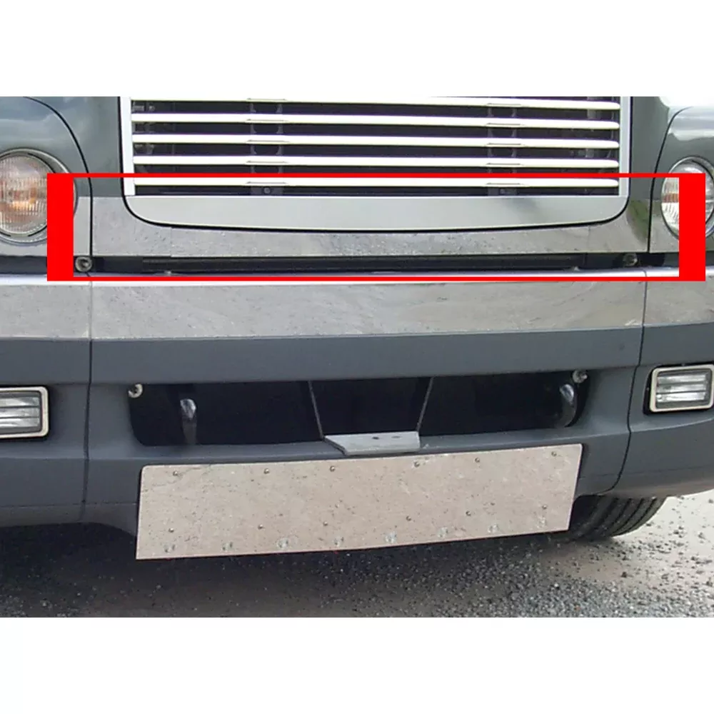 Freightliner Century -2003 stainless steel lower grill trim – 3 pieces