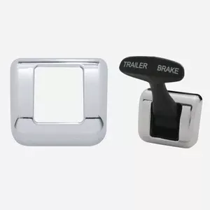 Freightliner Century chrome plastic trailer brake handle surround