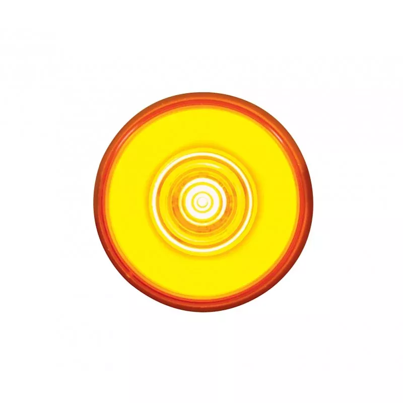 “Halo” Amber 2″ round 6 diode LED marker light