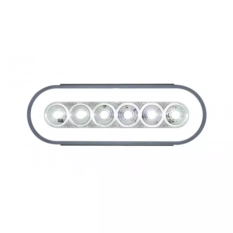 “Halo” White oval 22 diode LED backup/reverse light
