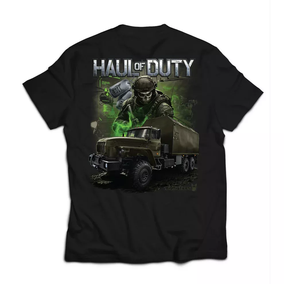 “Haul of Duty” trucker tee shirt