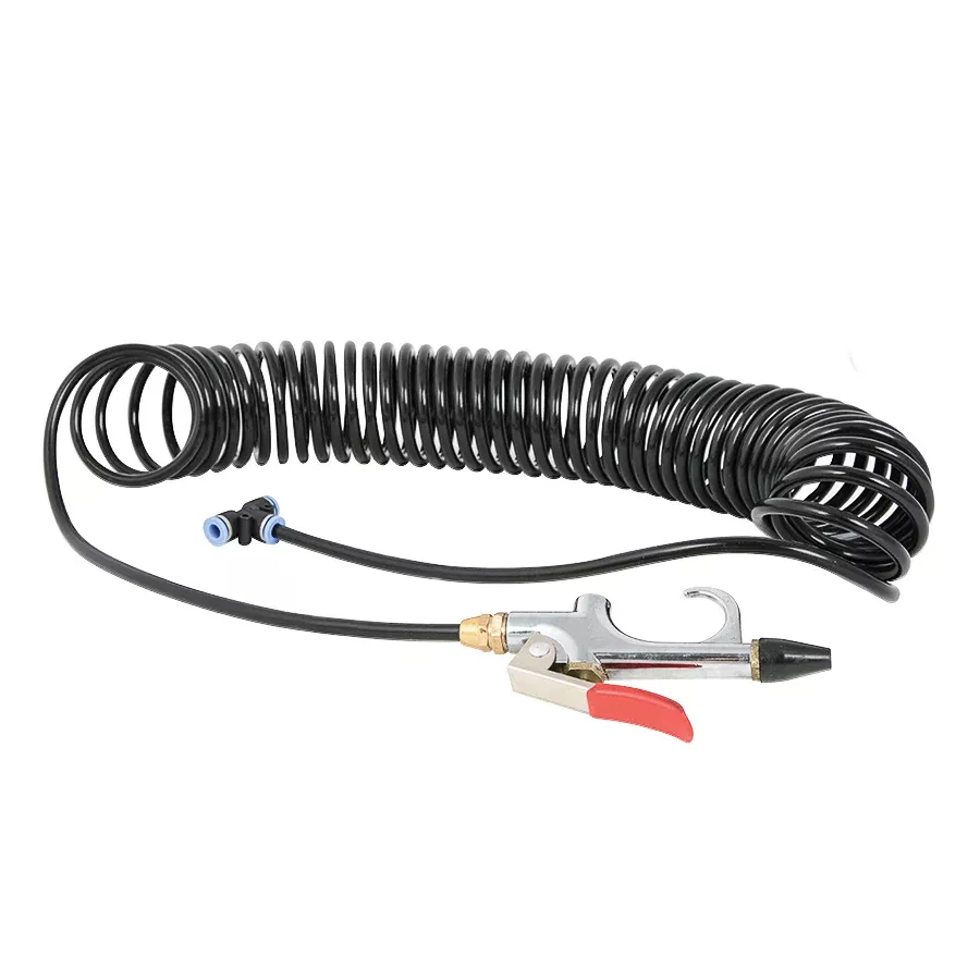 Heavy duty air blow gun kit - includes 27 foot hose, handle, and hardware