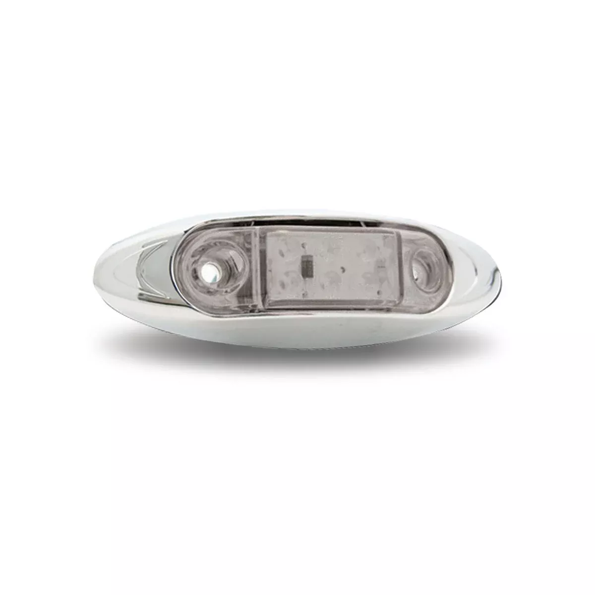 “Infinity” Amber 6 diode LED marker/clearance light – CLEAR lens