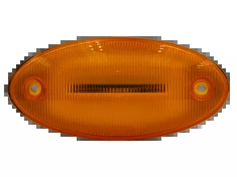 International 3 LED Amber oval cab marker light