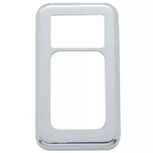 International chrome plastic “I” dash switch trim – 3/PACK