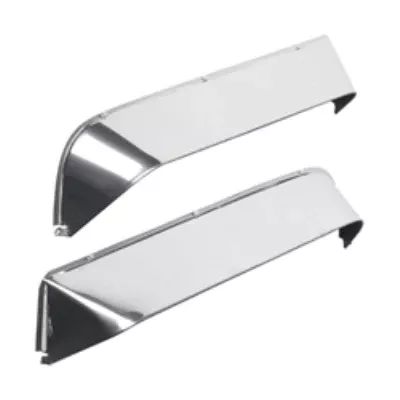 International Non I-Model stainless steel ventshade rain deflector – extra wide width, PAIR