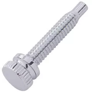 International short chrome dash screw – 6/PACK
