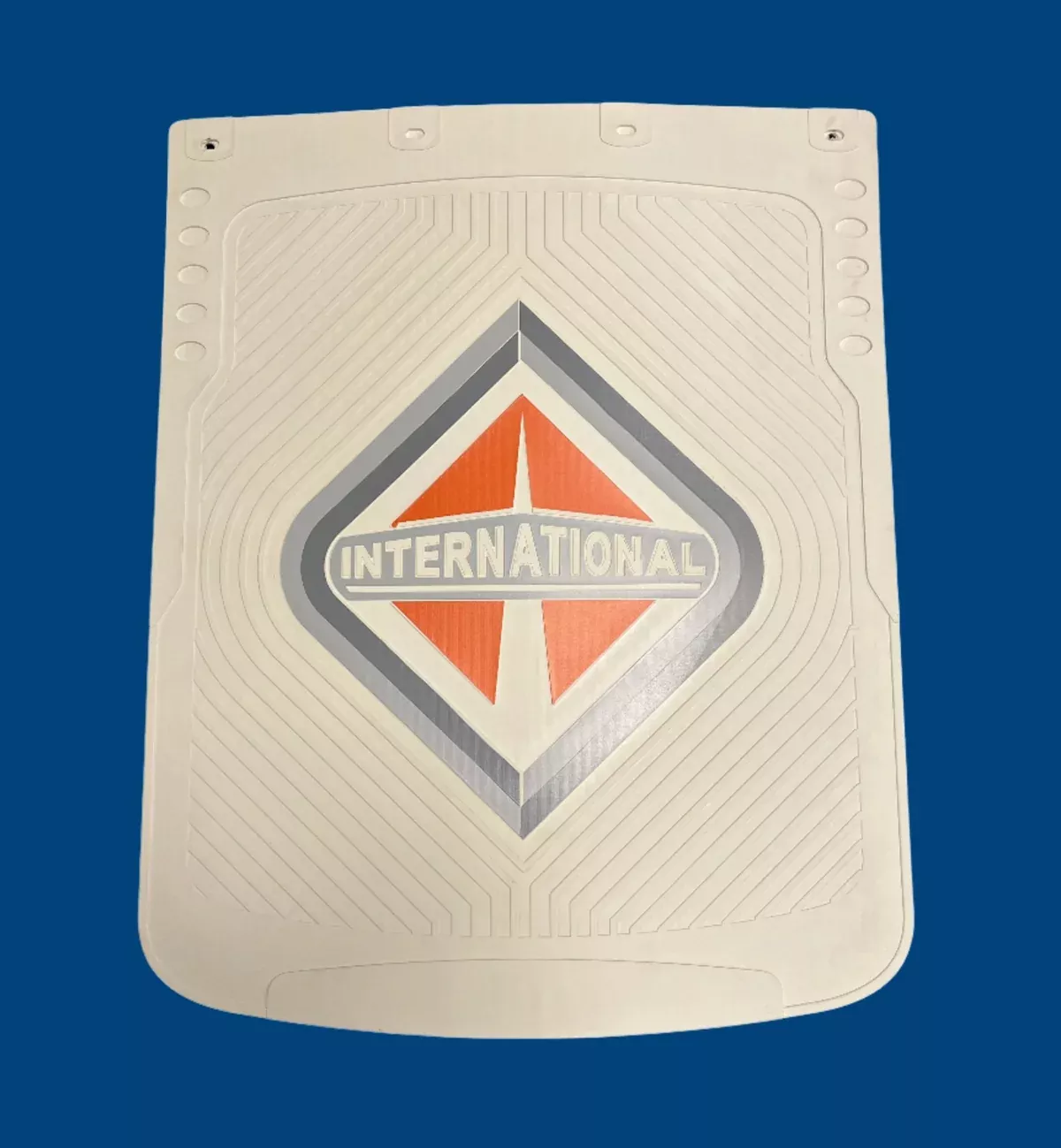 International24″ x 30″ white rigid plastic mudflap – SINGLE
