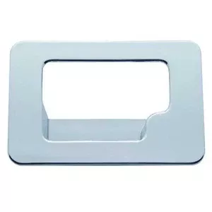 Kenworth 2002-2005 chrome plastic glove box latch trim