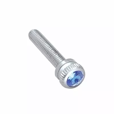 Kenworth 2002+ chrome dash screw with jewel - SINGLE