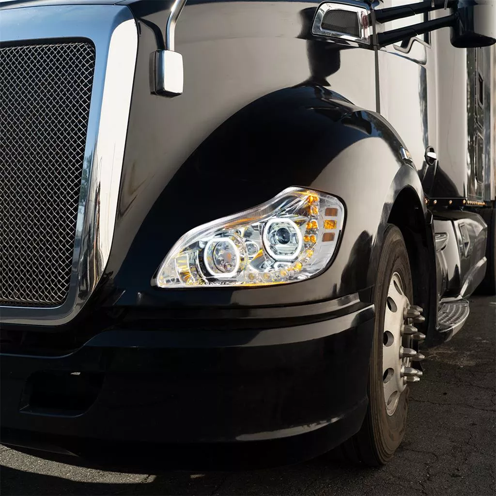 Kenworth T680 2013-2021 10 diode LED replacement headlight