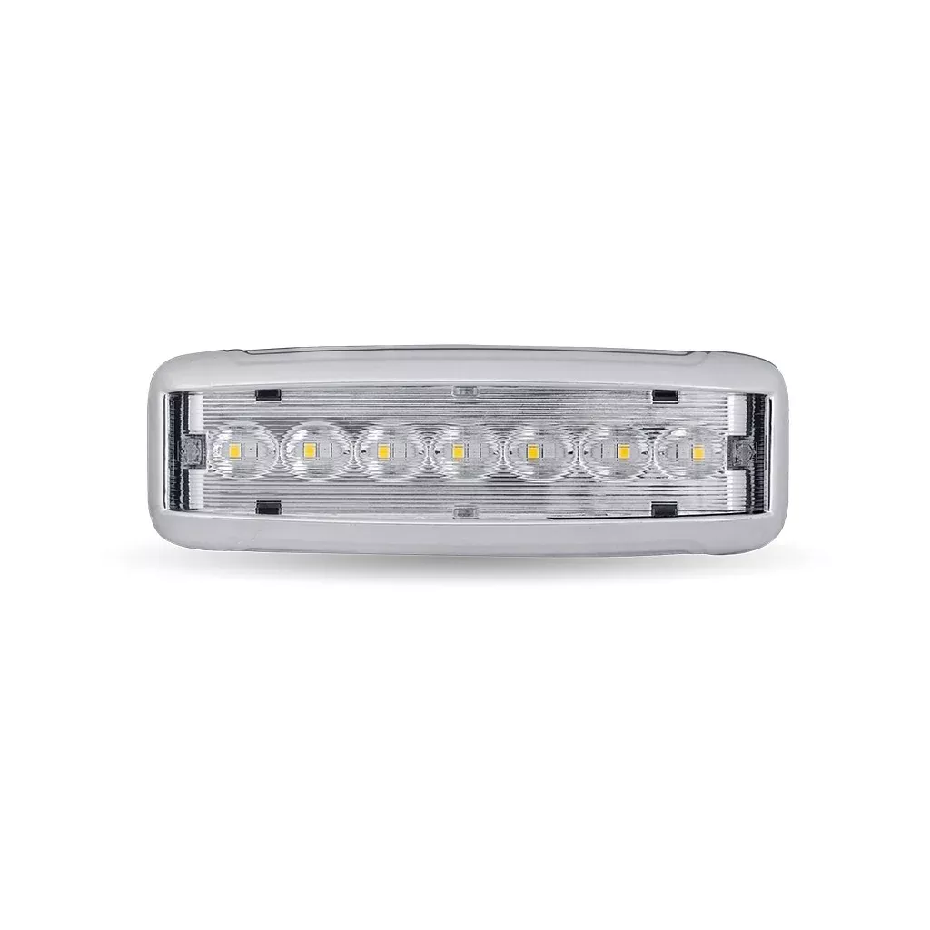 Kenworth T680 / Peterbilt 579 6-color LED replacement dome light amber/blue/green/purple/red/white - SINGLE