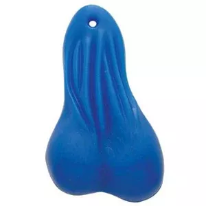 Large rubber bull nuts – 8″ tall – Blue