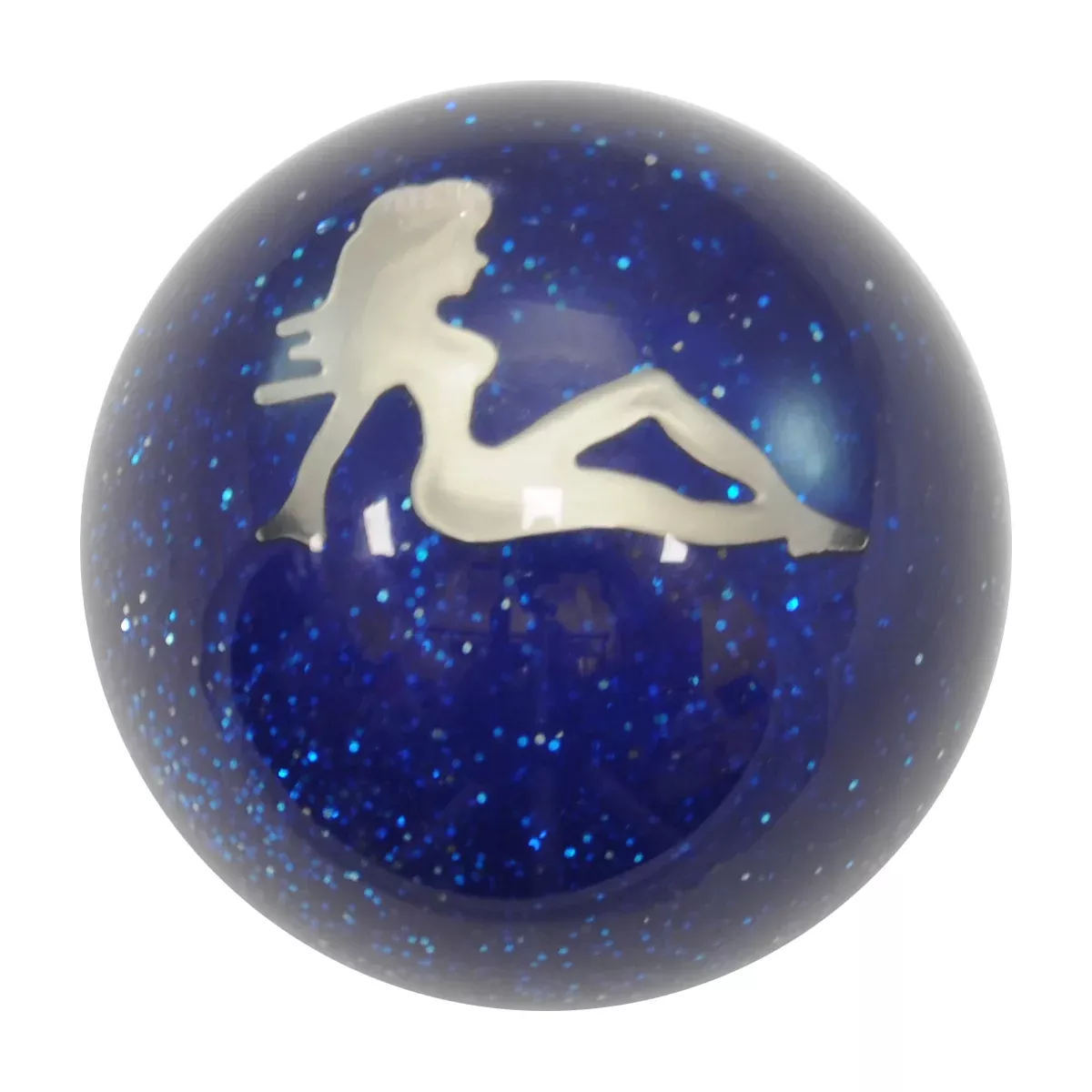 Mudflap Girl 2.25″ diameter round gear shift knob