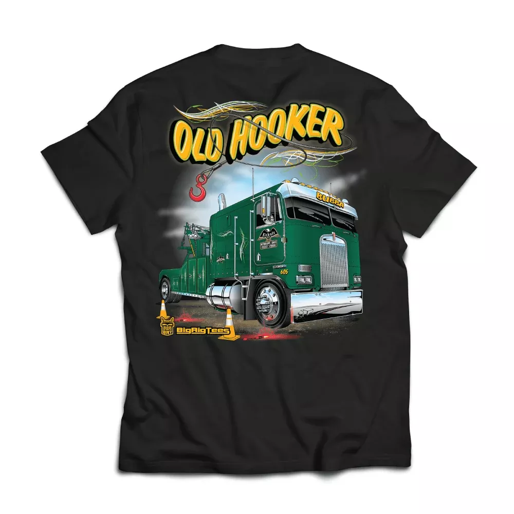 “Old Hooker” Trucker Tee Shirt