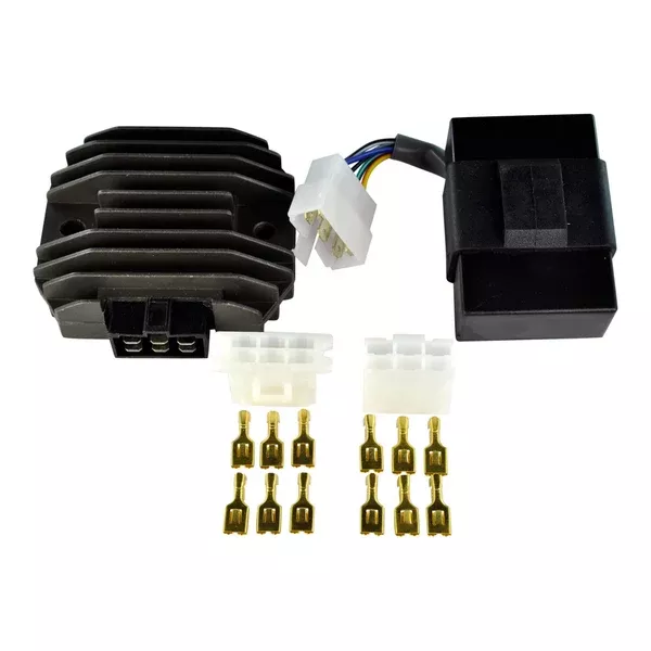 Over-Voltage Protected CDI Box & Voltage Regulator Rectifier Upgrade for Kawasaki KLF 300 Bayou 1988-1991