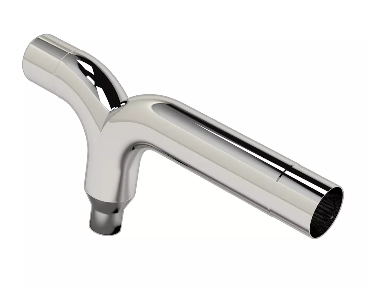 Peterbilt 359 /379 chrome exhaust y-pipe – 8