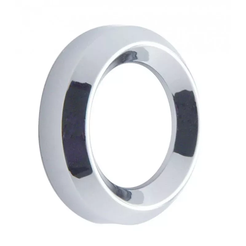 Peterbilt 359 medium chrome plastic oil psi gauge cover
