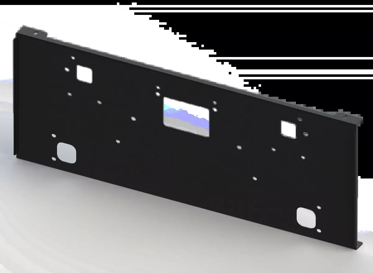 Peterbilt 379/ 389/ 589 & Kenworth W900/ W990 UST mount bracket for Lincoln Chrome bumpers