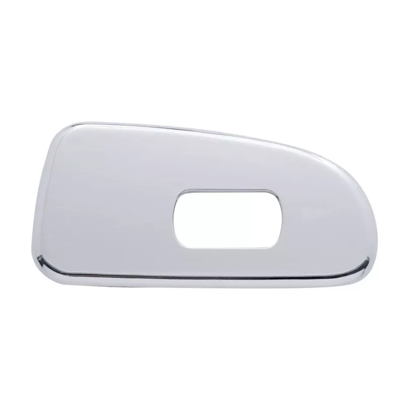 Peterbilt 386/389 chrome plastic door control panel – passenger’s side, 1 switch hole