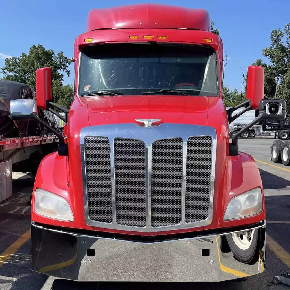 Peterbilt 579 2012-2020 chrome steel 16