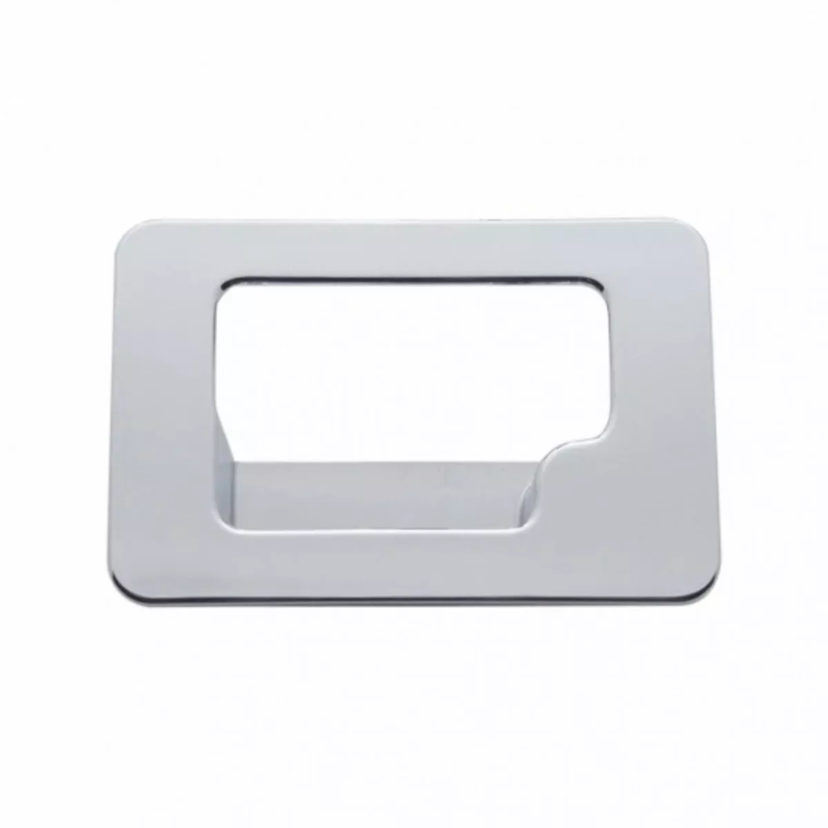 Peterbilt/Kenworth chrome plastic glove box latch trim