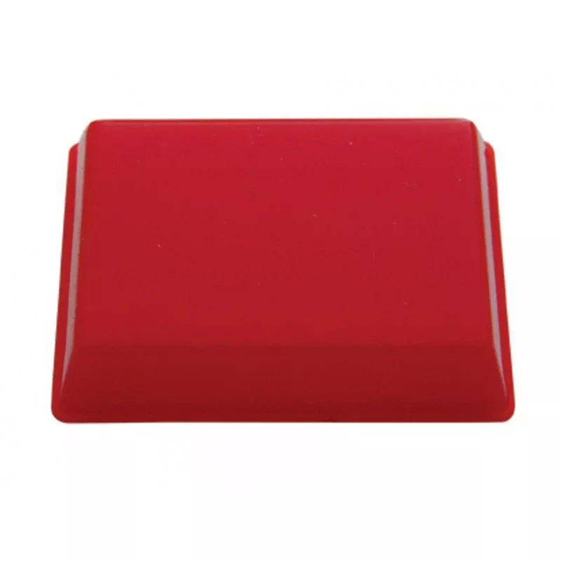 Peterbilt plastic rectangular red dome light lens