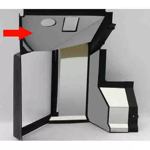 Peterbilt Trim for Above Fuse Door 2001-2005